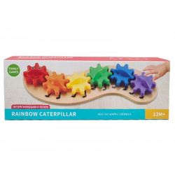 Szivárvány hernyó 610400796 Bébijáték, kellék REGIO