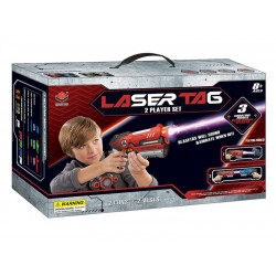 Lézerpisztoly és érzékelő tábla szett 2 játékos r Játékfegyver, töltény REGIO