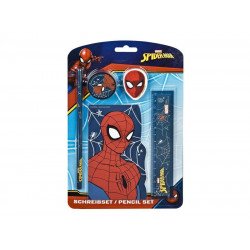 Írószer szett, 5 db, Pókember SPMA0216 Festés, színezés, rajzolás REGIO