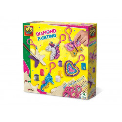 Gyémánt kirakós fa kulcstartó 14702 Kreatív készlet SES