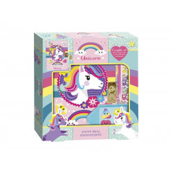 Titkos napló gyémántfestés 071735 Kreatív készlet Totum