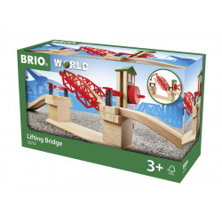 BRIO Felnyitható híd 33757 Fa épület, kiegészítő BRIO