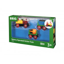 BRIO Elemes action vonat Fa jármű, vonat BRIO