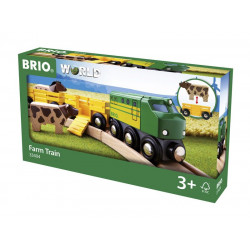 BRIO Farm vonat Fa jármű, vonat BRIO