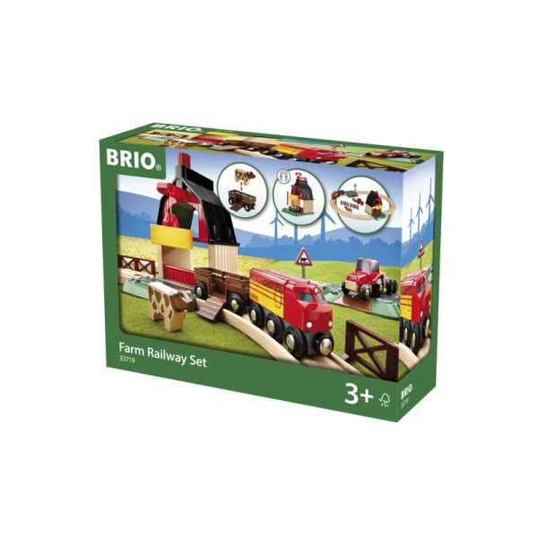 BRIO Farm vonat szett 33719