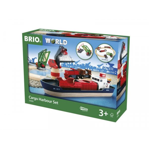 BRIO Hajó kikötő szett 33061
