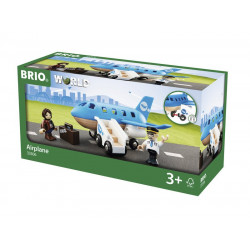 BRIO Repülőgép 33306 Fa jármű, vonat BRIO
