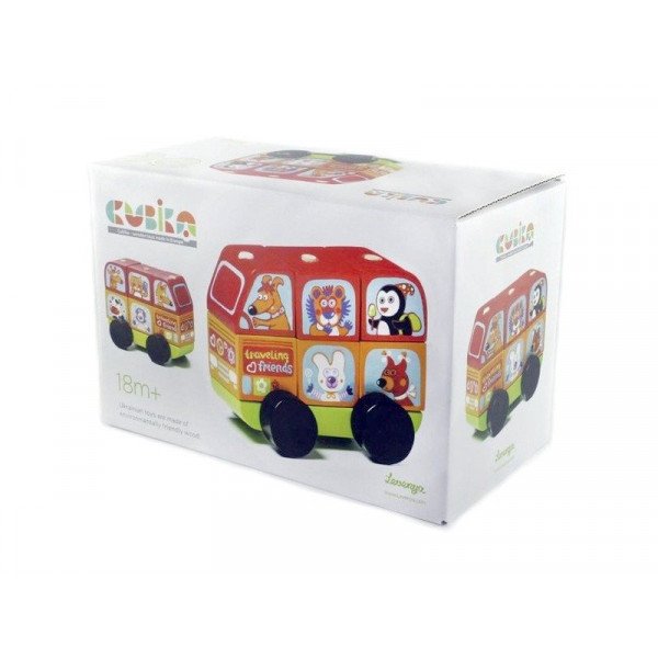 Fa busz állatokkal 13197