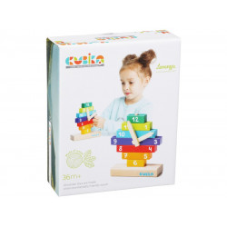 Fa óra építőjáték 14354 Fa puzzle Cubika