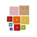 Fa építőjáték -piramis, 9 db 13357