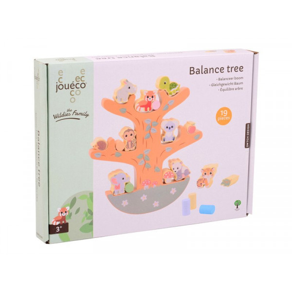 Jouéco® - Egyensúlyozó játék az erdő állataival 8