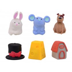 Átfordtható állatkák, 3 féle 24427 20 cm alatt REGIO