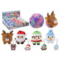 Karácsonyi kifordítható plüssgolyó, 9 cm 446127 20 cm alatt REGIO