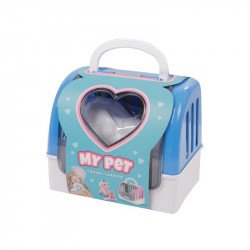 Plüss állat utazókosárban, 2 féle 27672 20 cm alatt REGIO