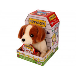 Sétáló Jack Russell Terrier kutyus 3114-8 HU/RE Funkciós plüss REGIO