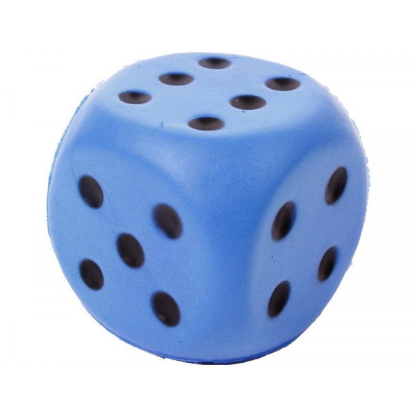 6 cm szivacs kocka, 4 szín 329900672
