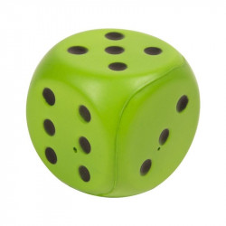 6 cm szivacs kocka, 4 szín 329900672