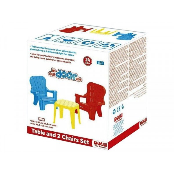 Asztal 2 székkel  3007