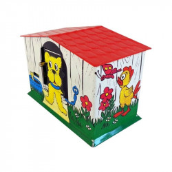 Fém kutyaház persely B016 Ajándék REGIO