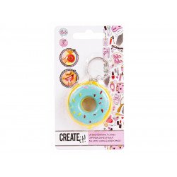 Create it! Ajakbalzsam fánk alakú kulcstartóban 8 Divat, ékszer, smink REGIO