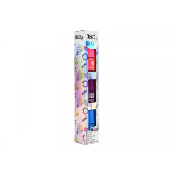Create it! Körömlakk 3 db /csomag, 2 féle
