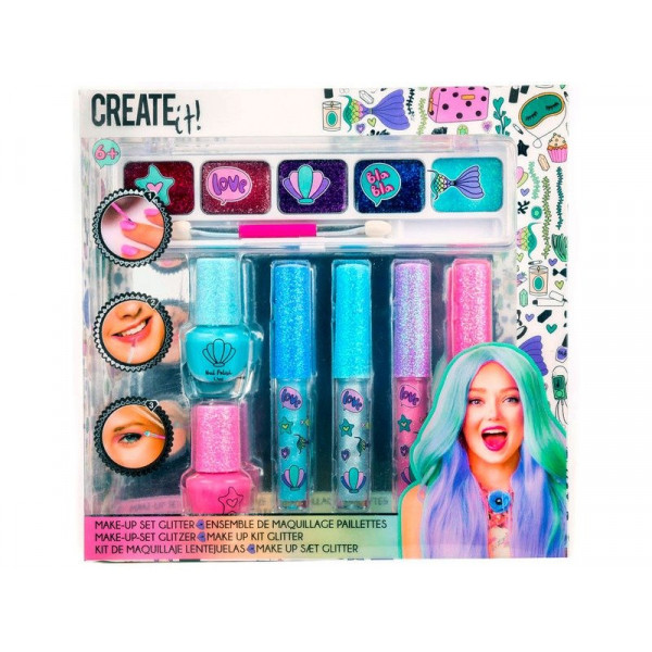 Create it! Sellő smink szett 7 db/csomag 84141