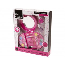 Szépségszett, kerek dobozban, tükörrel 27584 Divat, ékszer, smink REGIO