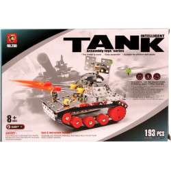 Fém építő tank 0610K359 Építőjáték REGIO