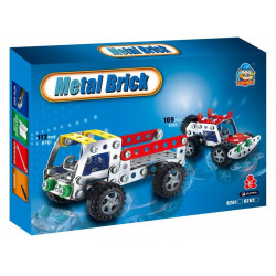 Fémépítő - 112 db - teherautó 310300356 Építőjáték REGIO