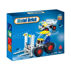 Fémépítő - 127 db - targonca 310300264 Építőjáték REGIO