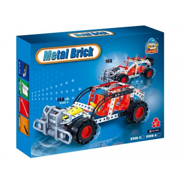 Fémépítő - 146 db - autó 310300325