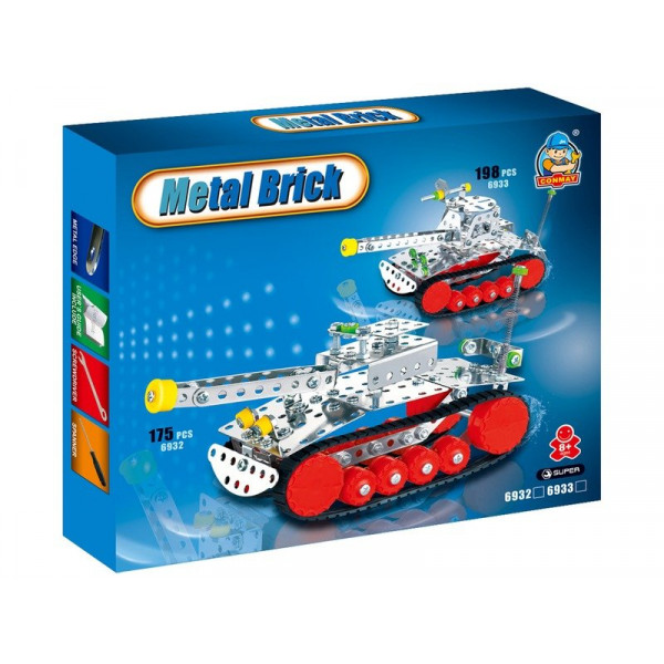 Fémépítő - 198 db - tank 310300269