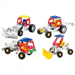 Fémépítő 4in1 - 407 db - munkagépek 310300545