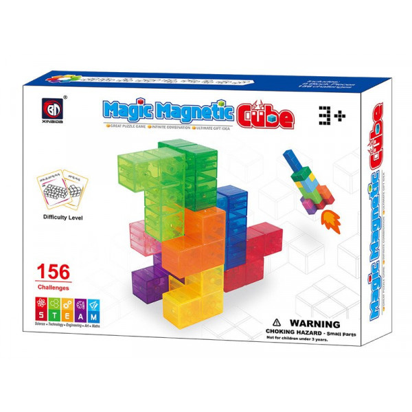 Mágneses építőjáték 9 db 310400761