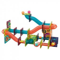 Mágneses golyófuttató 101 db 310400714 Építőjáték REGIO