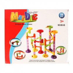 Marble 58 darabos műanyag golyópálya Építőjáték REGIO