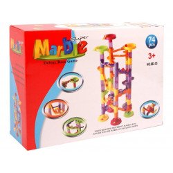 Marble 74 darabos műanyag golyópálya Építőjáték REGIO