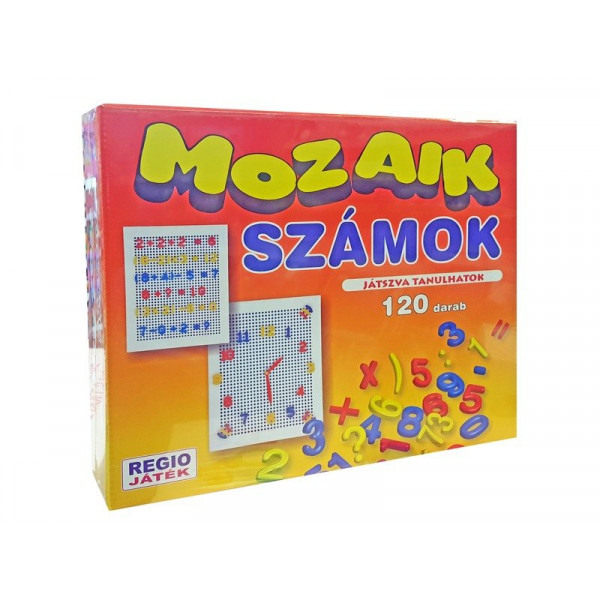 Mozaik számok 120db-os 3950445