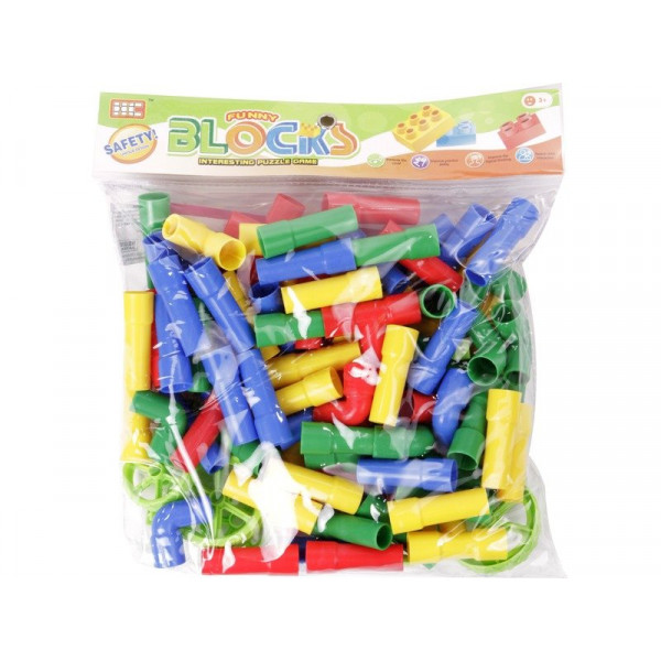 Műanyag építőjáték 60 db/csomag 319904055