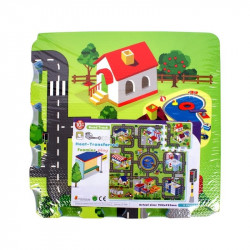 Nagyváros habszivacs 9 darabos puzzle - 30 x 30 cm Építőjáték SUN TA