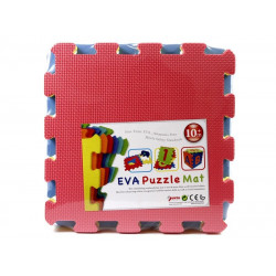 Színes 10 darabos habszivacs szőnyeg puzzle Építőjáték SUN TA
