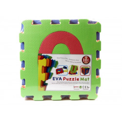Számok 10 darabos habszivacs szőnyegpuzzle Építőjáték Fun Time