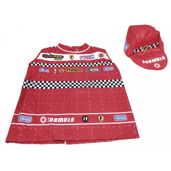 Autóversenyző mellény és kalap 510300457