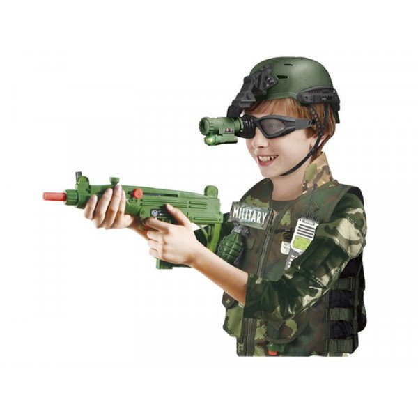 Katonai jelmez szett éjjellátó lámpával 520100745