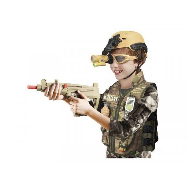 Légiós jelmez: mellény és 10 db kiegészítő, éjjel