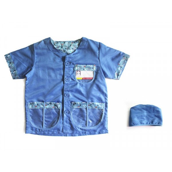 Műtős jelmez: kabát és sapka 510201669