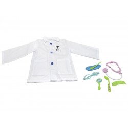 Orvos jelmez: köpeny és 7 db kiegészítő Jelmez REGIO