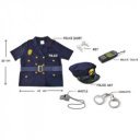 Rendőr jelmez: kabát és 6 kiegészítő 510300435