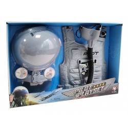 Pilóta sisak, mellény, oxigénmaszk 510300473 Jelmez kiegészítők REGIO
