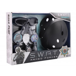 Rohamrendőr szett 8 kiegészítővel 510300706 Jelmez kiegészítők REGIO